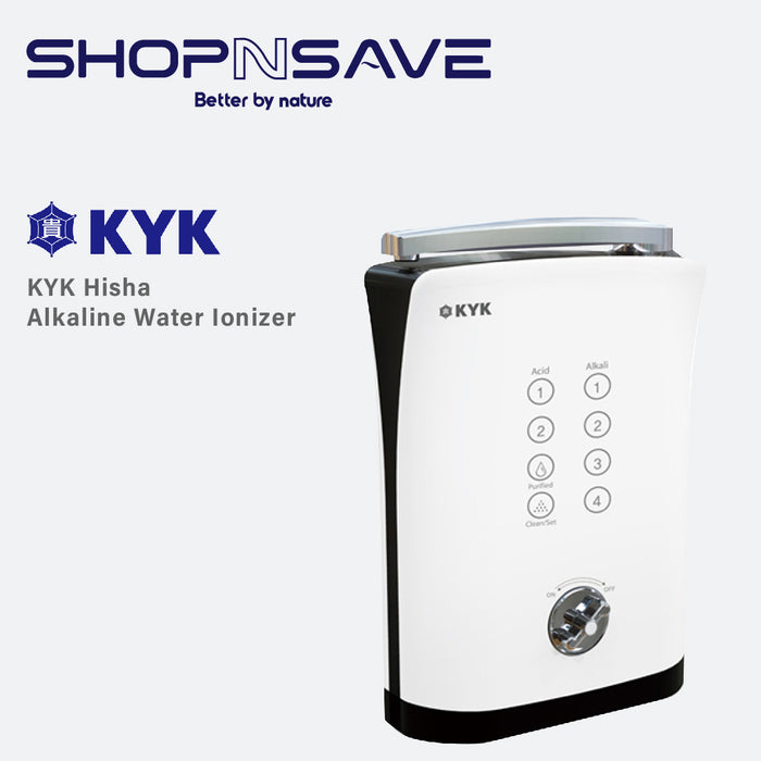 KYK Hisha Alkaline Water Ionizer System