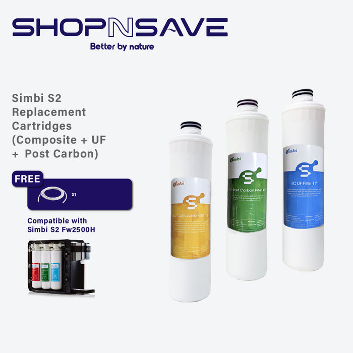 Simbi S2 FW2500 Replacement Cartridges - Instant Hot Water Dispenser