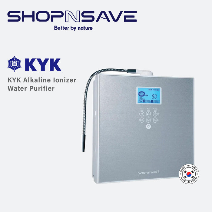 KYK Gen2 Alkaline Water Ionizer Water Purifier