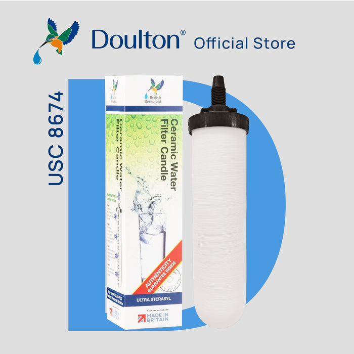 Doulton® Ultra Sterasyl (USC 8674) Drinking Water Filter Cartridge -Compatible with Berkey & Phoenix