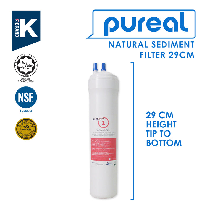 (JAKIM HALAL) Pureal Picogram 29cm Replacement Filter Water Filter compatible to cuckoo stand