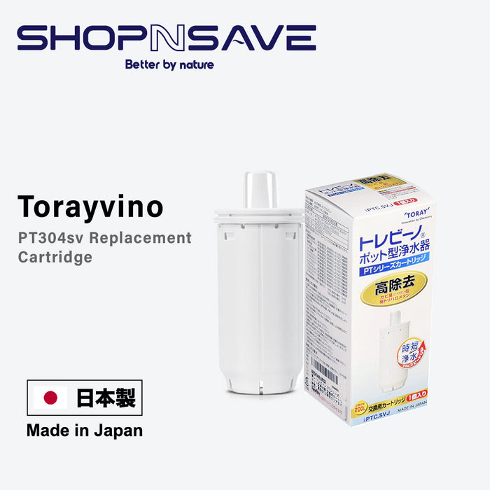 Torayvino PT304 PTC.SVJ Pitcher Replacement Cartridges