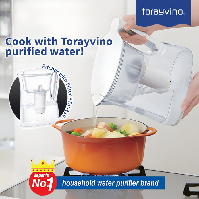 Torayvino PT304VSV Pitcher Water Purifier (2L)