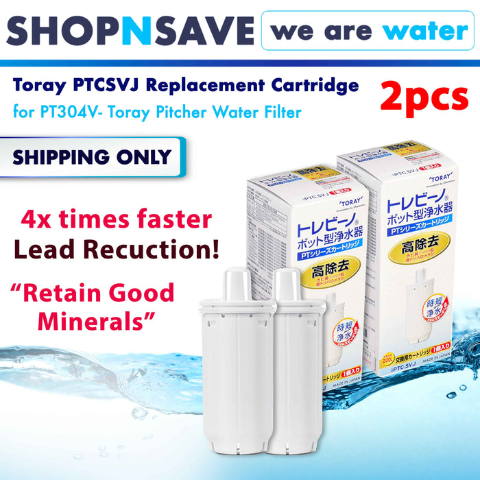 Torayvino PT304 PTC.SVJ Pitcher Replacement Cartridges