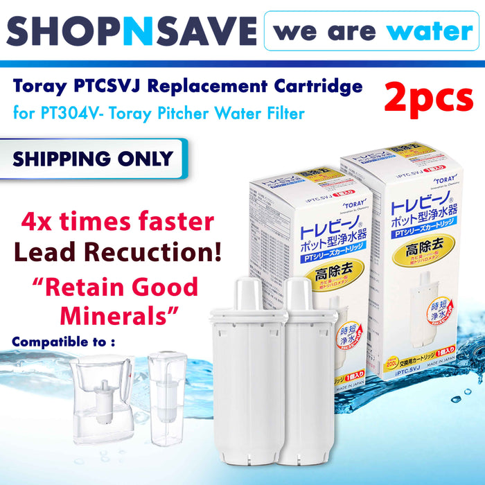 Torayvino PT304 PTC.SVJ Pitcher Replacement Cartridges