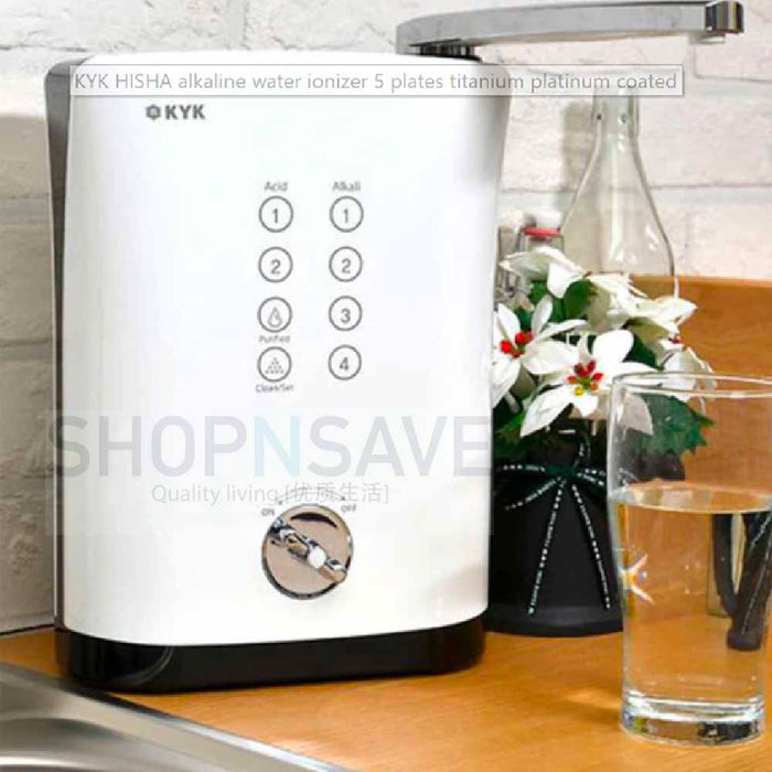 KYK Hisha Alkaline Water Ionizer System