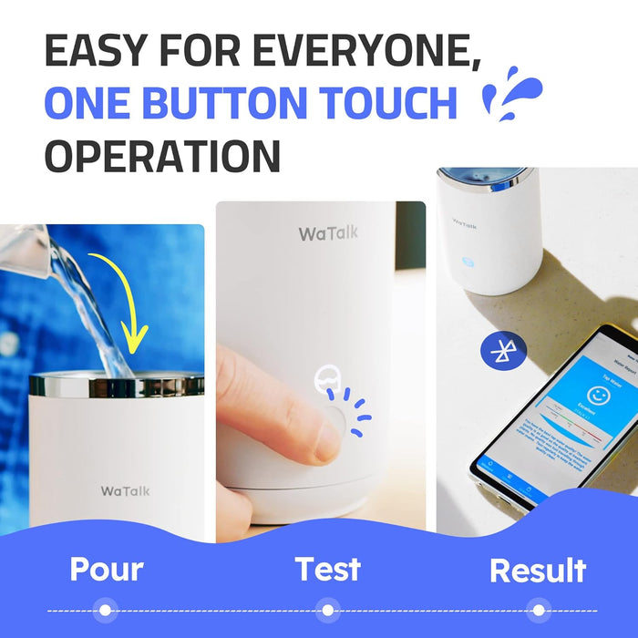 FIRSTPURE WaTalk Travel Water Quality Tester Cup