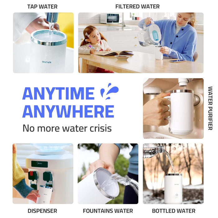 FIRSTPURE WaTalk Travel Water Quality Tester Cup