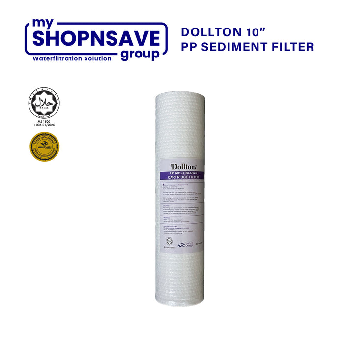 SHOPNSAVE 10"/20" Replacement  Polypropylene (PP) Sediment Filter Cartridge for Pre-Filter