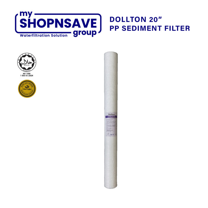 SHOPNSAVE 10"/20" Replacement  Polypropylene (PP) Sediment Filter Cartridge for Pre-Filter