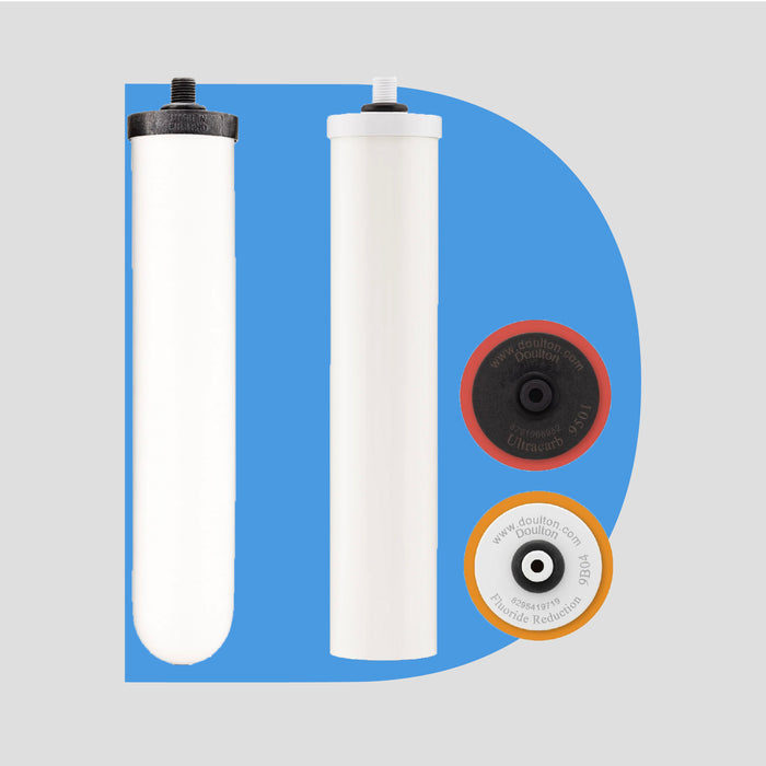 Doulton® Fluoride Reduction (FRC 9B04) + Ultracarb (UCC 9504/9501) Drinking Water Filter Cartridge