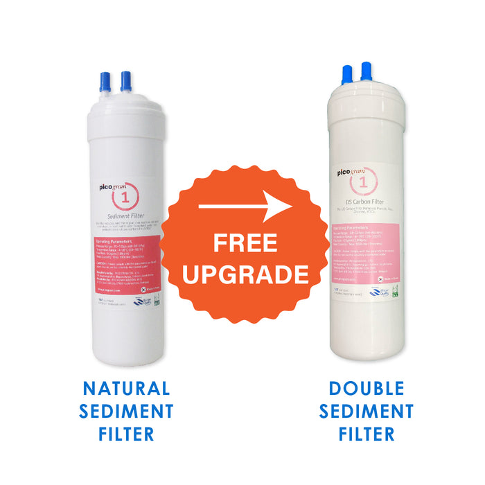 (JAKIM HALAL) Pureal Picogram 20cm NS NANO EP Water Filter Cartridges 8pcs compatible to coway/cuckoo