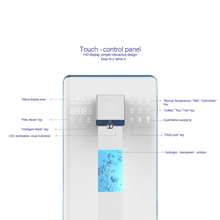 H2Max Hot - Normal - Cold Hydrogen RO Water Purifier System