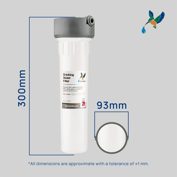 Doulton® 道尔顿 | HIP Undersink / Undercounter | Biotect Ultra (BTU) 2501 | Water Filter | NSF Certify