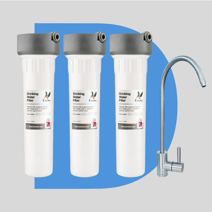 Doulton® HIP3X UCC9501	Ultracarb BPA free Undersink Water Filter Purifier System
