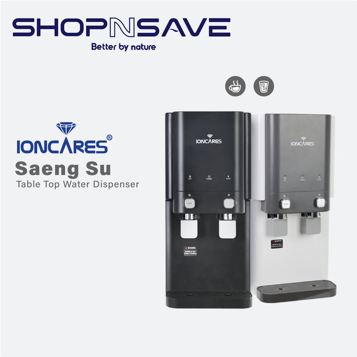 IONCARES Saeng Su Water Dispenser (Hot and Cold, 4 Stage Filtration System)