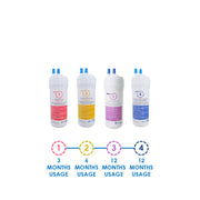 (JAKIM HALAL) Pureal Picogram 20cm NS UF/NANO EP Water Filter Cartridges 8pcs compatible to coway/cuckoo - SHOPNSAVE