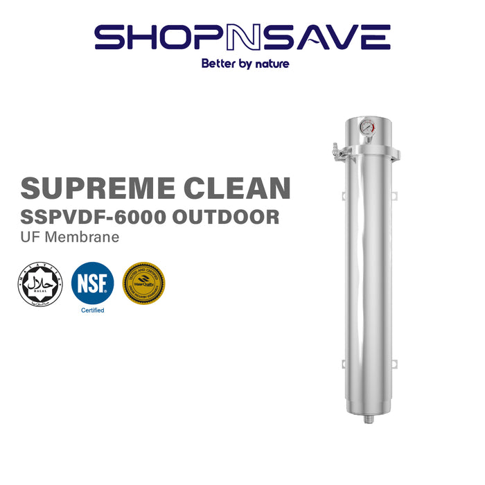 [FREE INSTALLATION] Jakim Halal PVDF UltraFiltration Membrane Outdoor Filtration System - 0.01 Micron suit to F&B