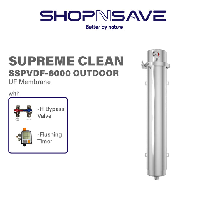 [FREE INSTALLATION] Jakim Halal PVDF UltraFiltration Membrane Outdoor Filtration System - 0.01 Micron suit to F&B