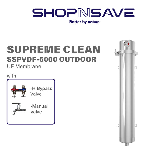 [FREE INSTALLATION] Jakim Halal PVDF UltraFiltration Membrane Outdoor Filtration System - 0.01 Micron suit to F&B