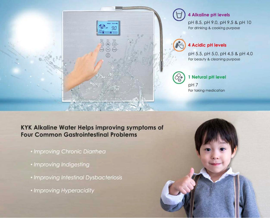 KYK Gen2 Alkaline Water Ionizer Water Purifier