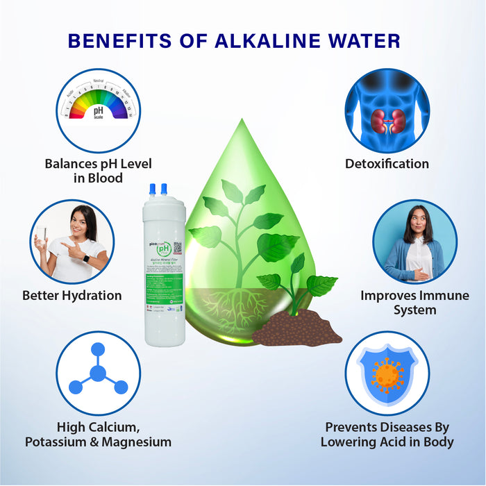 (JAKIM HALAL) Pureal Nano Alkaline Water Purifier - Remove Virus, Bacterial & Lead