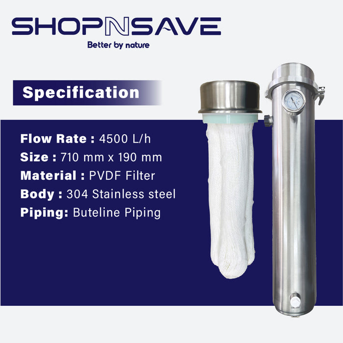 [FREE INSTALLATION] Ultra Membrane Plus - Whole House Filtration