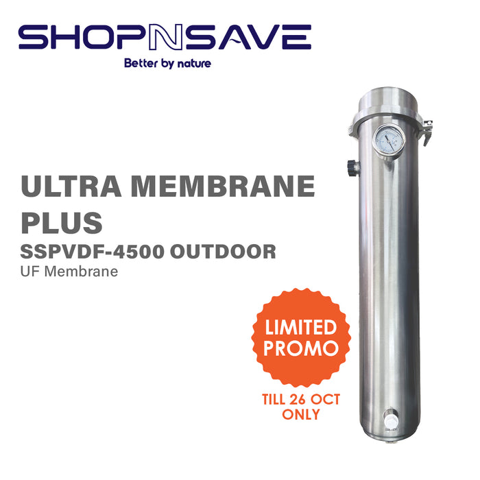 [LIMITED PROMOTION] PVDF UltraFiltration Membrane Outdoor Filtration System - 0.01 Micron suit to F&B[SHIPPING ONLY]