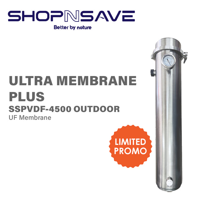 [LIMITED PROMOTION] PVDF UltraFiltration Membrane Outdoor Filtration System - 0.01 Micron suit to F&B[SHIPPING ONLY]