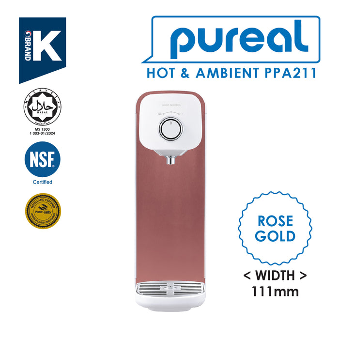 [FREE 2 1st FILTER until 30/4/25] (JAKIM HALAL) Pureal Hot & Ambient Drinking Water Purifier System