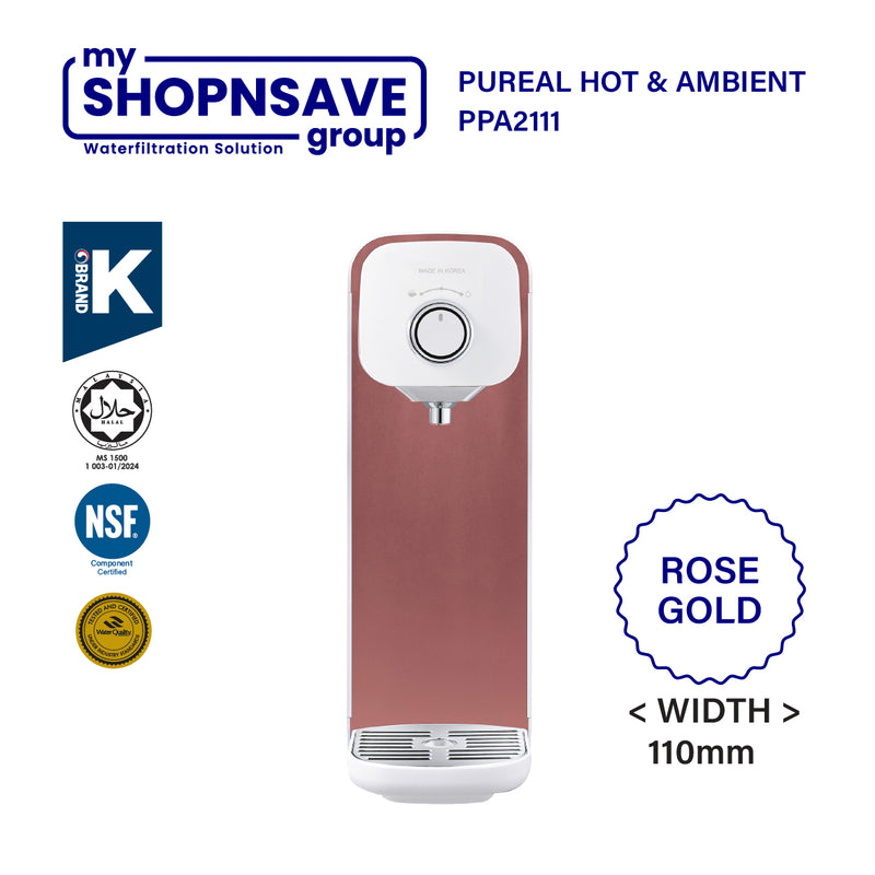 (JAKIM HALAL) Pureal Hot & Ambient Drinking Water Purifier System