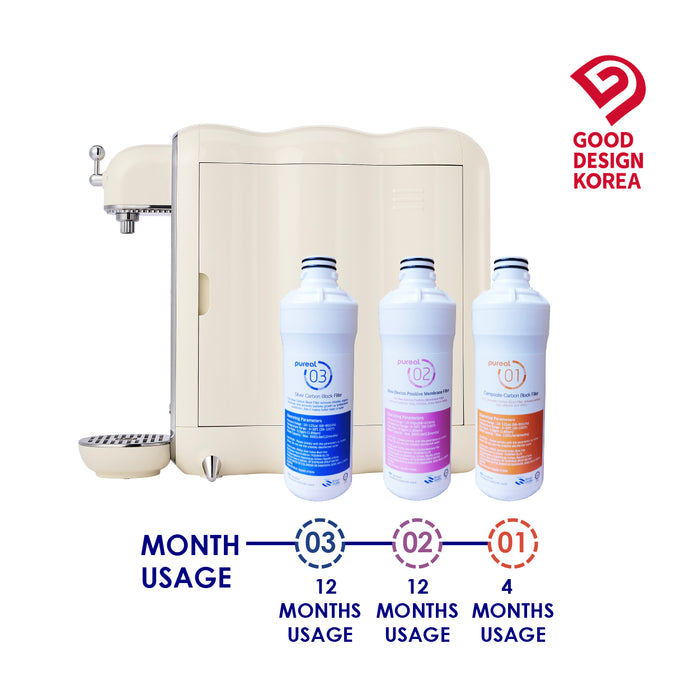(JAKIM HALAL) Pureal Slim PPA300 Drinking Water Purifier System