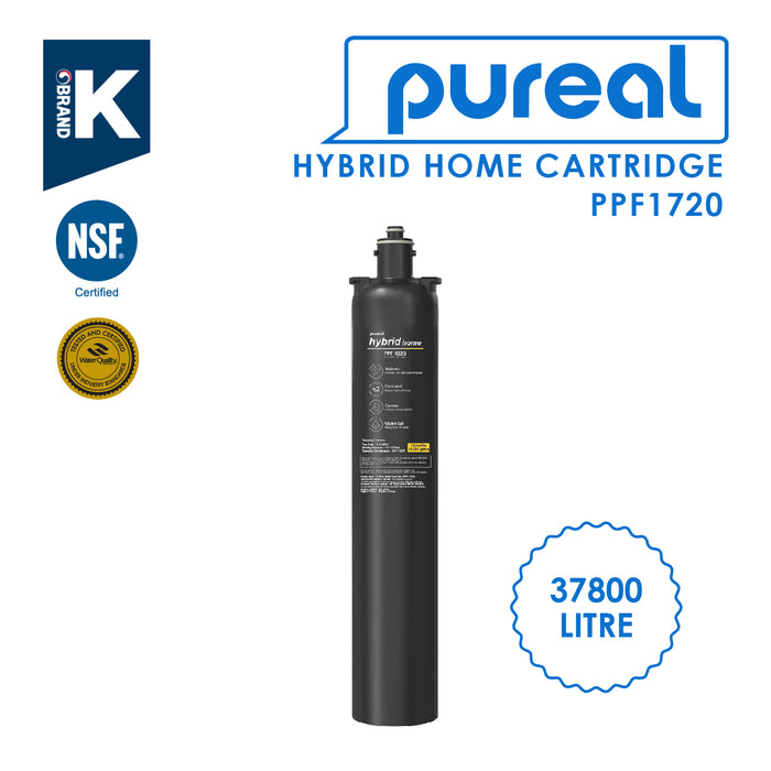 (JAKIM HALAL)Pureal Hybrid Home Sediment Cartridge PPF-1720 suit Everpure/Bevguard/AQUAMOR/Paragon