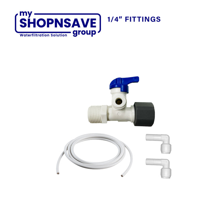 (JAKIM HALAL) Pureal Hybrid Home PPU-1700K with 1/4" Fittings Undersink Water Filter NSF certified
