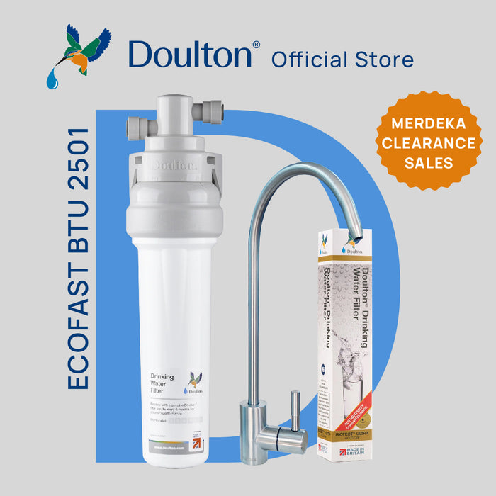 [Free Installation] Doulton® QT Ecofast BTU (2501) Biotect Ultra Water Filter Purifier System
