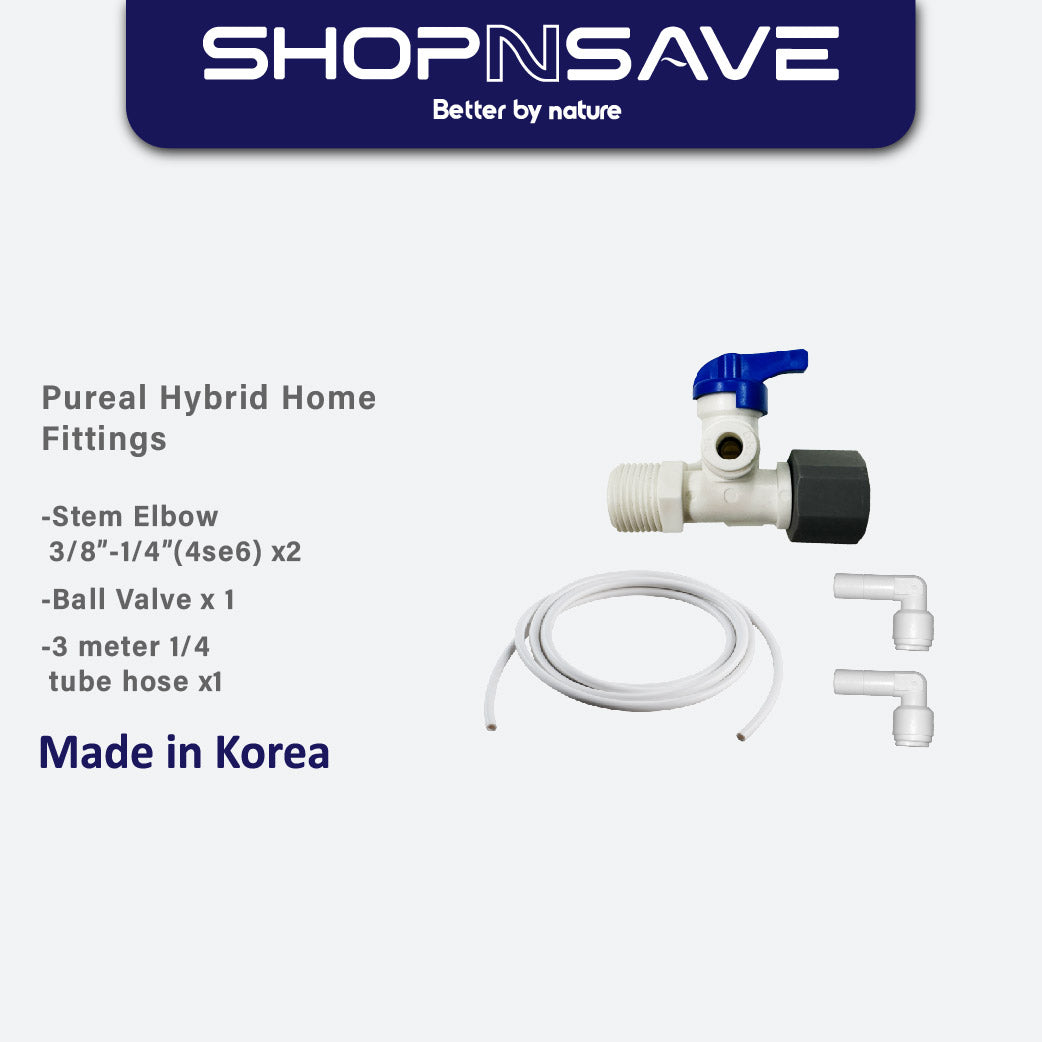 Pureal Hybrid Home Fitting [Stem Elbow 3/8
