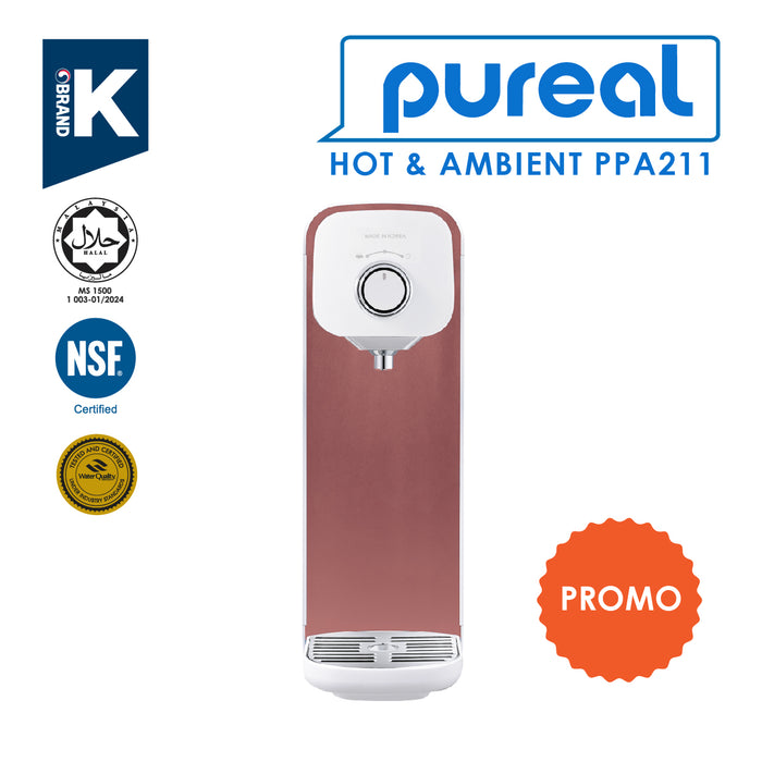 (JAKIM HALAL) Pureal Hot & Ambient Drinking Water Purifier System