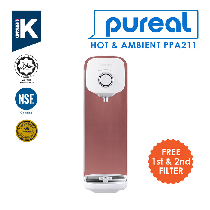 (JAKIM HALAL) Pureal Hot & Ambient Drinking Water Purifier System