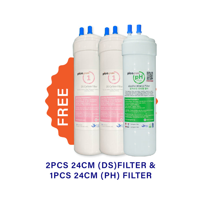 (JAKIM HALAL) Pureal Nano Alkaline Water Purifier - Remove Virus, Bacterial & Lead