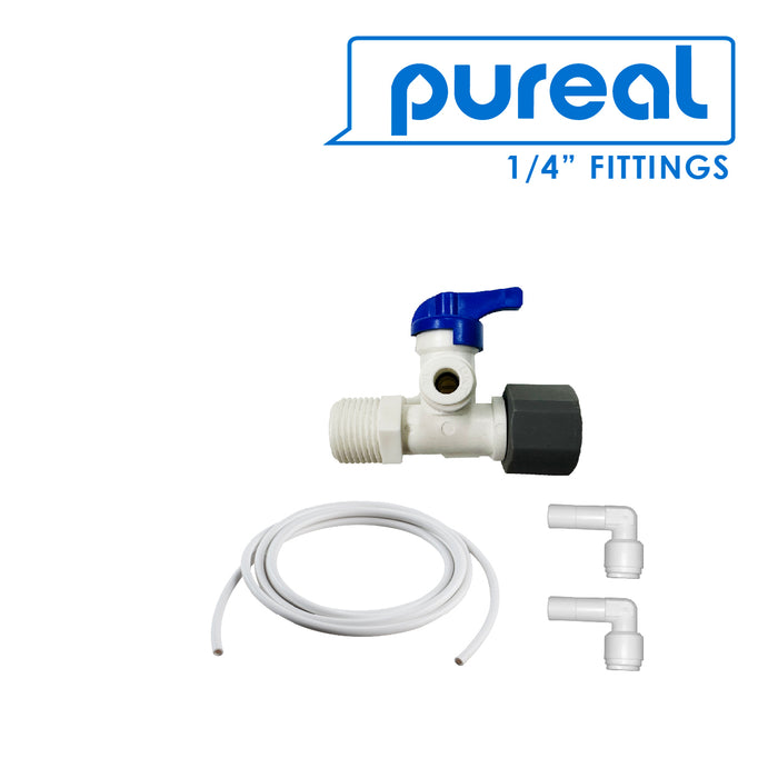 (JAKIM HALAL) Pureal Hybrid Home PPU-1000K with 1/4" Fittings Undersink Water Filter NSF certified