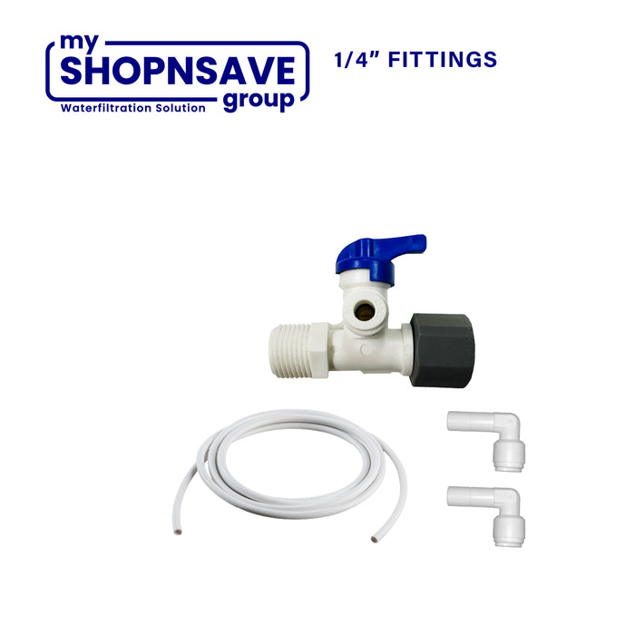 (JAKIM HALAL) Pureal Hybrid Home PPU-1020K with 1/4" Fittings Undersink Water Filter NSF certified