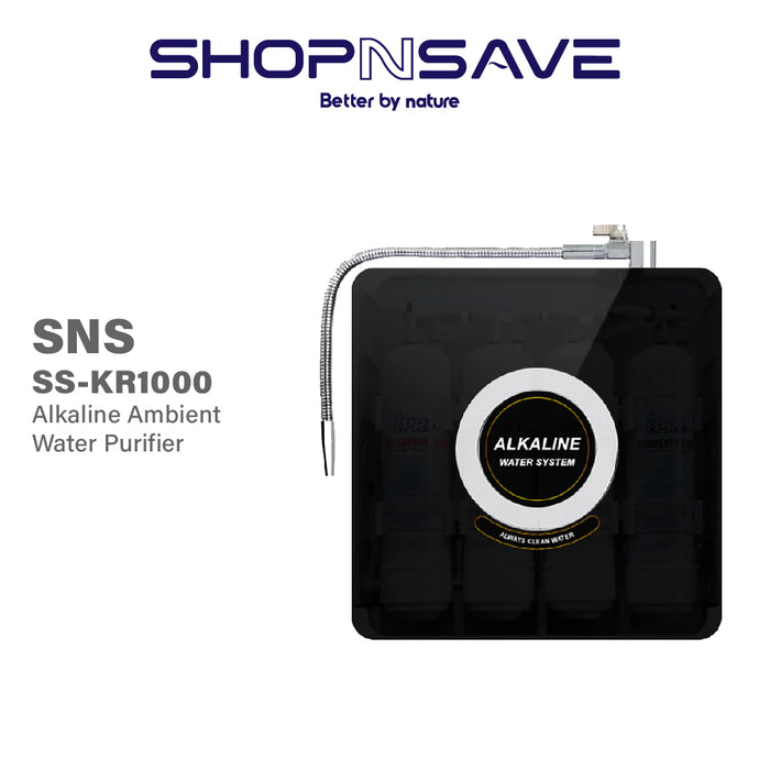 SS-KR1000 Pureal Picogram 4 Stage Alkaline Water Filtration System / Water Purifier