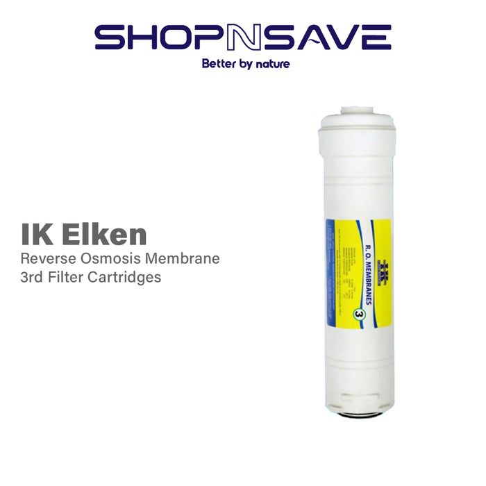 SHOPNSAVE RO Filter IK Elken Replacement Filter Cartridge Cartridge RO Water Filter