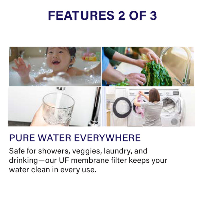 (JAKIM HALAL)[SHIPPING ONLY] Double Backwash SSDBW-3600 Outdoor UF Membrane