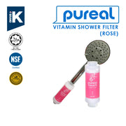 Pureal Vitamin Shower Filter Remove Chlorine/ Help with Skin Problem/ Moisture Skin - SHOPNSAVE