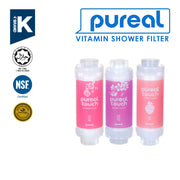 Pureal Vitamin Shower Filter Remove Chlorine/ Help with Skin Problem/ Moisture Skin - SHOPNSAVE