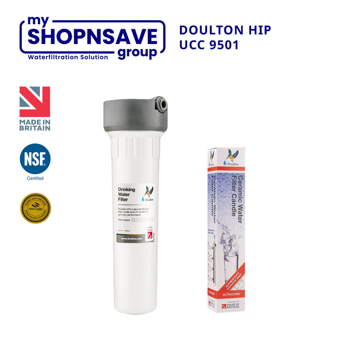 Doulton® HIP UCC (9501) Ultracarb Water Filter Purifier System