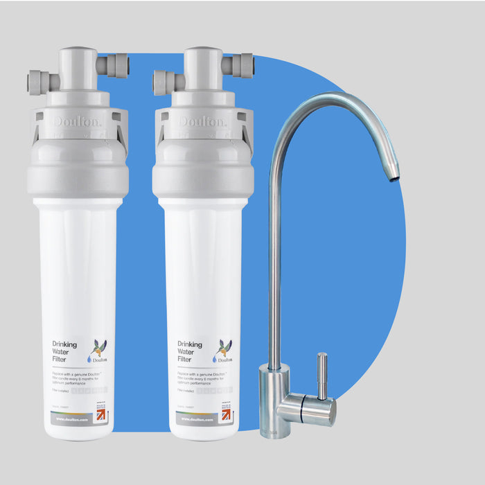 [Free Installation] Doulton® 2X QT Ecofast FRC (9B04) BTU (2501) Fluoride Reduction + Biotect Ultra Water Filter Purifier System - SHOPNSAVE