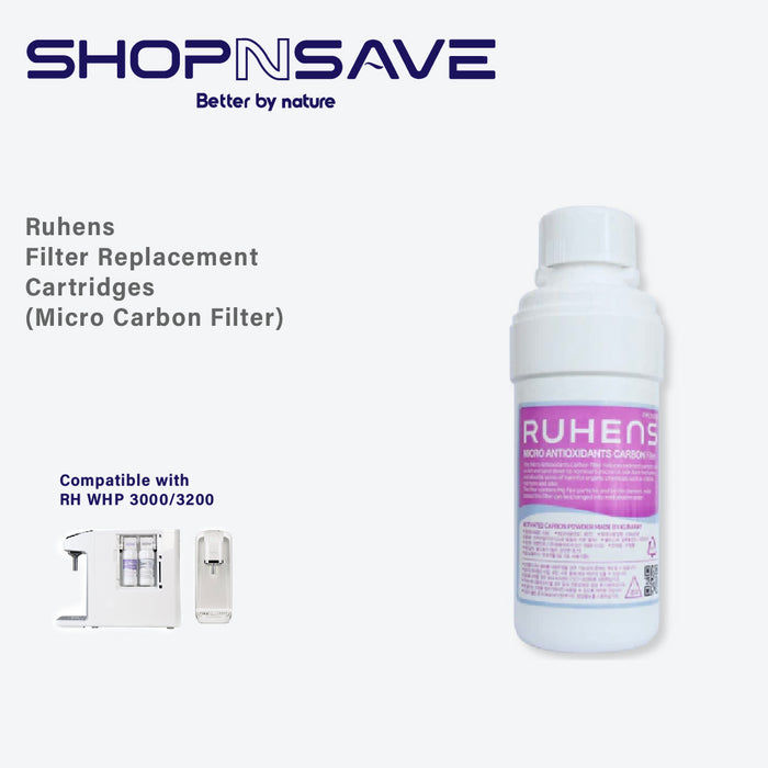 Waterpia Ruhens V Series Easy-Change Water Filters: Self-Replacement Cartridges WHP3000/3200 - Your Solution for Clean