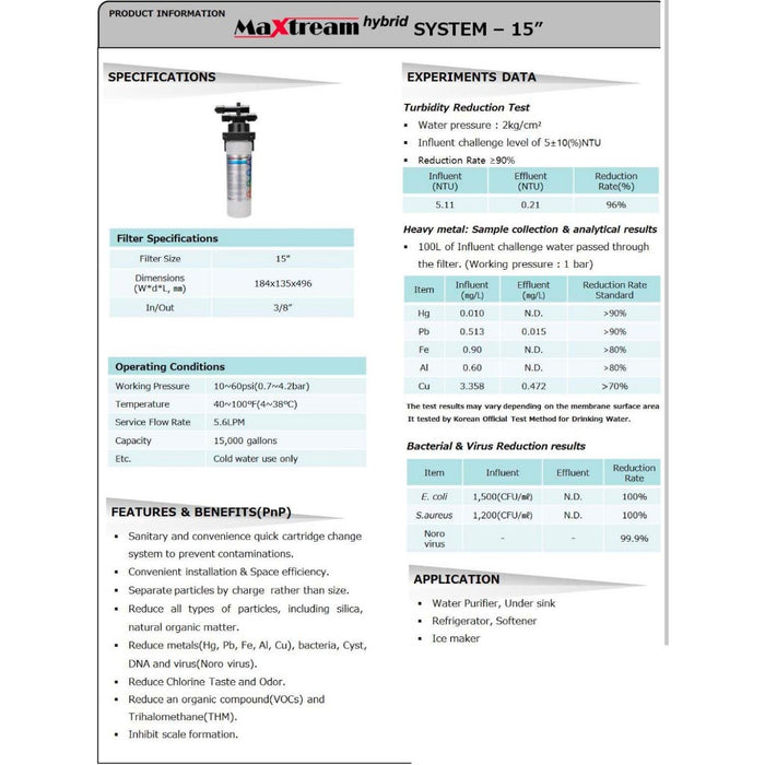 [Promotion FREE Pureal Maxtream Hybrid Commercial with 10" Pre-filter + installation] F&B Commercial Water Boiler (20L)